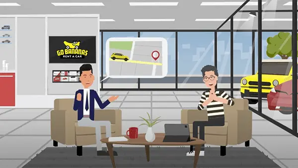 Watch how Go Bananas makes renting a car simple